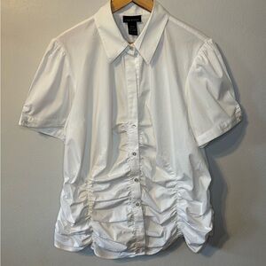 White Short Sleeve  Women’s Shirt